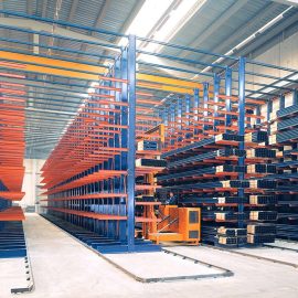 Heavy Duty Double Single Cantilever Racking System Manufacturer