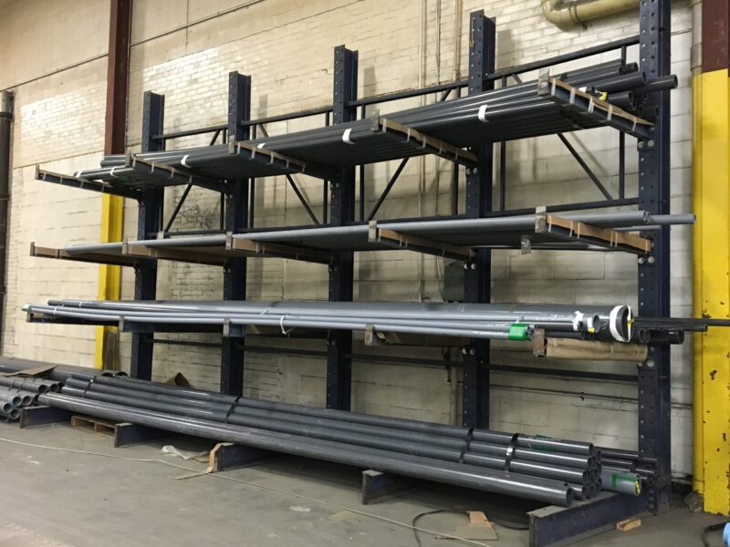 pipe storage rack design